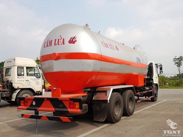 Xe Bồn Chở Hóa Chất Hino FL8JT7A 10 Khối - Ảnh 3