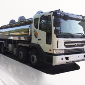Xe Bồn Chở Sữa Daewoo 4 Chân 16 Tấn 15500 Lít