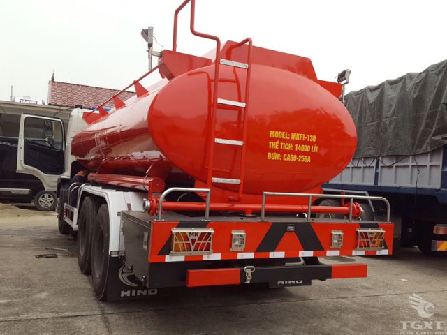 Xe Bồn Chở Xăng Dầu Hino FL8JT7A 14T5 19.5 Khối - Ảnh 4
