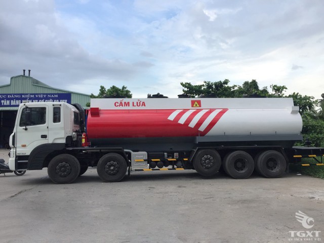 Xe Bồn Chở Xăng Dầu Hyundai HD360 21 Tấn