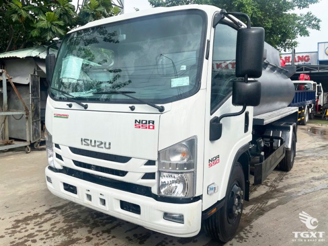 Xe Bồn Chở Xăng Dầu Isuzu NQR75HE5 7 Khối - Ảnh 2