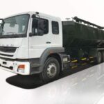 Xe Bồn Fuso 3 Chân 22 Khối Chở Thức Ăn Gia Súc