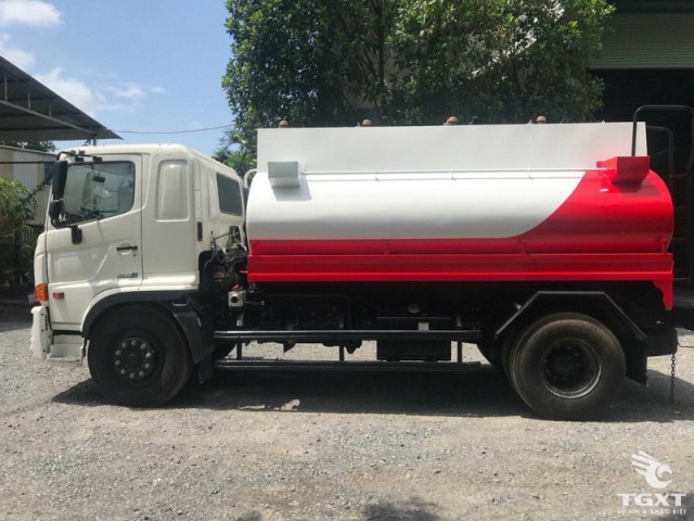 Xe Bồn Chở Xăng Dầu Hino FG8JJ7A 8 Tấn 11 Khối