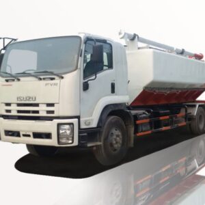 Xe Bồn Isuzu FVR 15.5 Khối Chở Thức Ăn Gia Súc