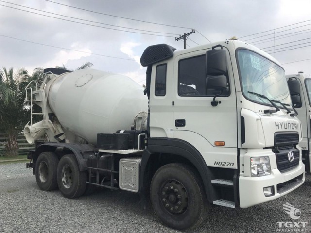 Xe Bồn Trộn Bê Tông Hyundai HD270 7 Khối - Ảnh 4