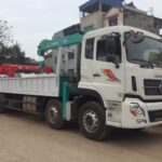 Xe Cẩu Dongfeng 4 Chân 16 Tấn Gắn Cẩu HKTC HLC-5014M