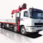 Xe Cẩu CAMC 4 Chân 13T6 Gắn Cẩu SCS106 10 Tấn 6 Khúc