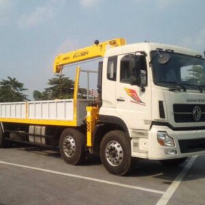 Alternative view of Xe Cẩu Dongfeng 4 Chân 11T5 Gắn Cẩu Soosan SCS1015LS