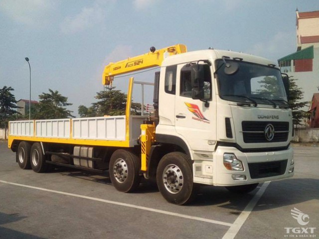 Xe Cẩu Dongfeng 4 Chân 11T5 Gắn Cẩu Soosan SCS1015LS - Ảnh 2