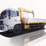 Xe Cẩu Dongfeng 7T5 Gắn Cẩu Soosan SCS524 5 Tấn 4 Khúc