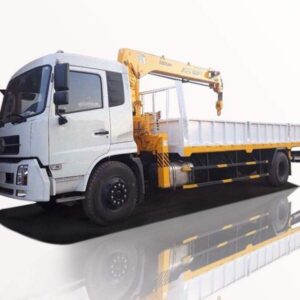 Xe Cẩu Dongfeng 7T5 Gắn Cẩu Soosan SCS524 5 Tấn 4 Khúc