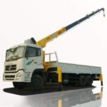 Xe Cẩu Dongfeng C260 3 Chân 8T6 Gắn Cẩu Soosan SCS746L