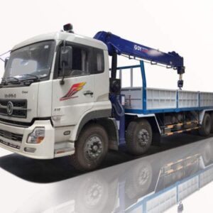 Xe Cẩu Dongfeng L315 4 Chân 12 Tấn Gắn Cẩu Dongyang 10 Tấn 5 Khúc