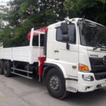 Xe Cẩu Hino FL8JW7A 14 Tấn Gắn Cẩu Unic URV343