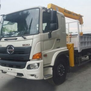 Xe Cẩu Hino FL8JT7A 3 Chân 13 Tấn Gắn Cẩu Soosan SCS524