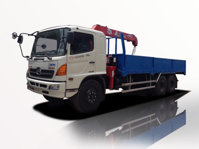 Xe Cẩu Hino FL8JTSG 15 Tấn Gắn Cẩu Unic URV344