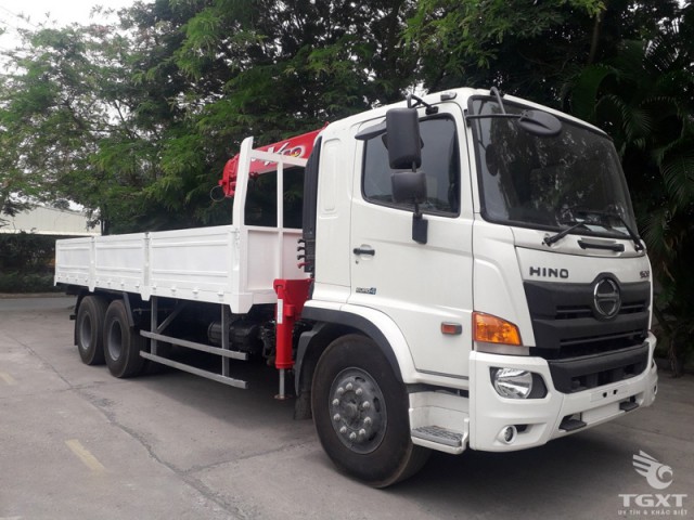 Xe Cẩu Hino FM8JW7A 13T6 Gắn Cẩu Unic URV343 - Ảnh 3