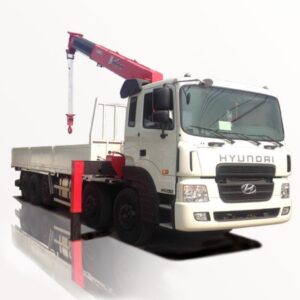 Xe Cẩu Hyundai HD250 12 Tấn Gắn Cẩu Unic URV553