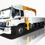 Xe Cẩu Thaco Auman C160 7 Tấn Gắn Cẩu Soosan SCS524 5 Tấn 4 Khúc