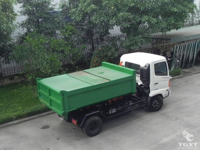 Xe Chở Rác Hino Thùng Rời 10 Khối FC9JESW - Ảnh 4