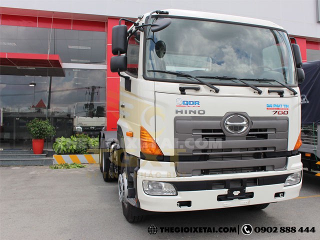 Xe Đầu Kéo Hino 2 Cầu Sức Kéo 60 Tấn - SS1EKV