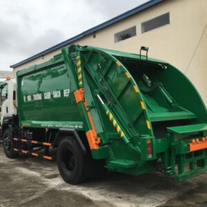 Alternative view of Xe Ép Rác Isuzu 20 Khối FVR34L