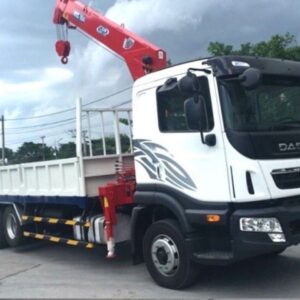 Alternative view of Xe Tải Daewoo 3 Chân 12 Tấn Gắn Cẩu Unic 3 Tấn 4 Khúc