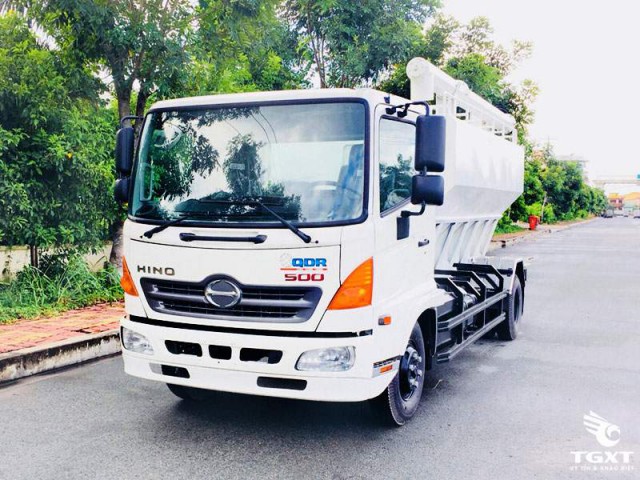 Xe Bồn Hino FC Chở Thức Ăn Gia Súc 5 Tấn 8.5 Khối - Ảnh 2