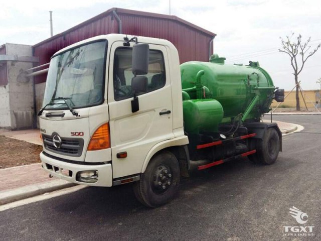 Xe Hút Chất Thải Hino FC 5 Khối
