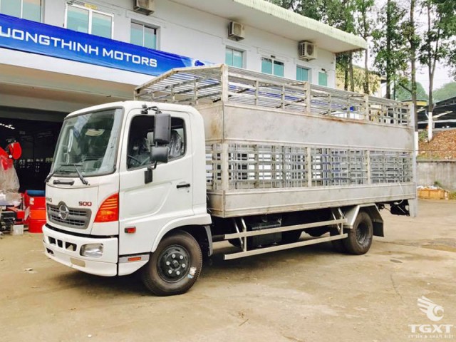 Xe Tải Chở Gia Súc Hino FC9JNTA 3T4 - Ảnh 2