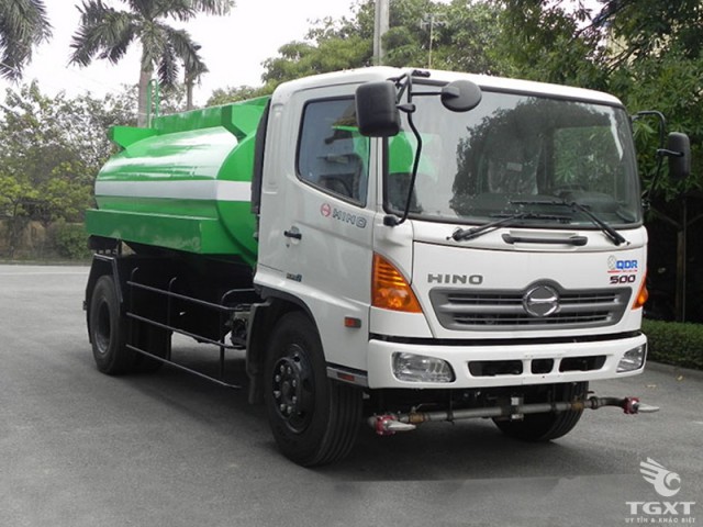 Xe Phun Nước Rửa Đường Hino 6 Khối FC9JESW