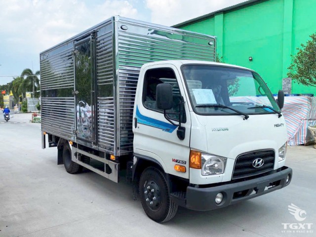 Xe Tải Hyundai Mighty W750 3.5 Tấn Thùng Kín Gắn Bửng Nâng - Ảnh 2