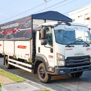 Xe Tải Isuzu FRR90LE5 6.5 Tấn Thùng Bạt