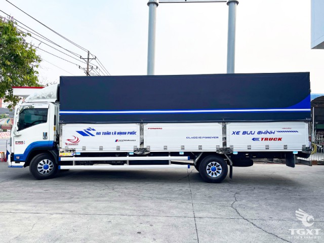 Xe Tải Isuzu FRR90NE5 6.5 Tấn Thùng Bạt - Ảnh 3