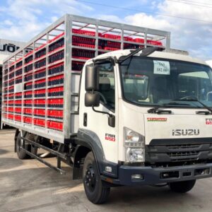 Alternative view of Xe Tải Isuzu FRR90QE5 4.8 Tấn Thùng Chở Gia Cầm