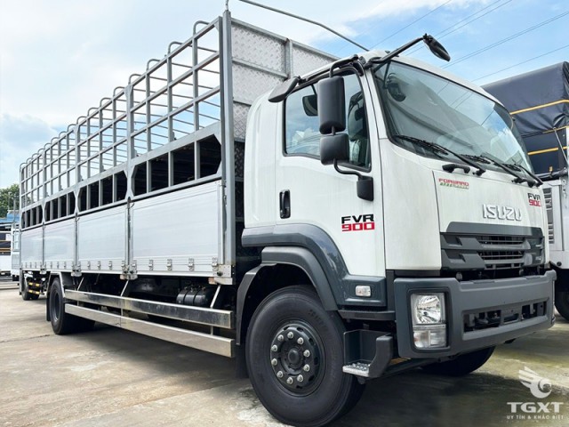 Xe Tải Isuzu FVR34VE5 6 Tấn Chở Xe Máy - Ảnh 2
