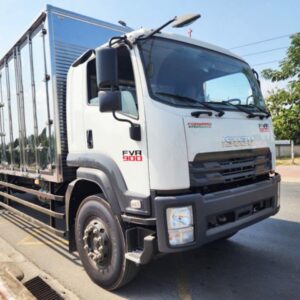 Alternative view of Xe Tải Isuzu FVR34VE5 7 Tấn Thùng Chở Pallet Chứa Cấu Kiện Điện Tử