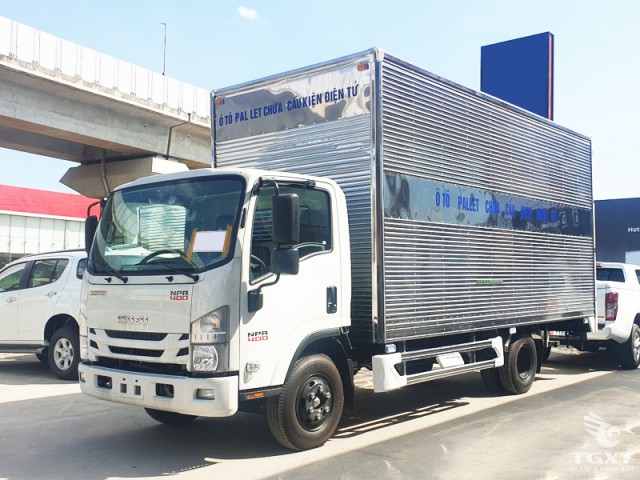Xe Tải Isuzu NPR85KE5 3.5 Tấn Chở Pallet Chứa Cấu Kiện Điện Tử - Ảnh 2