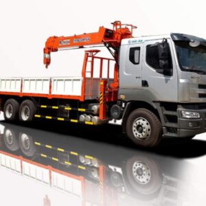 Xe Tải ChengLong 3 Chân 10 Tấn Gắn Cẩu Kanglim 7 Tấn 6 Khúc
