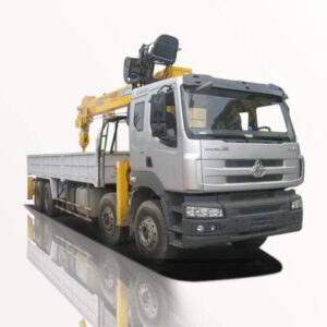 Xe Tải ChengLong 4 Chân 13T5 Gắn Cẩu Soosan 7 Tấn 6 Khúc