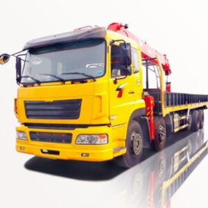 Xe Tải Cửu Long TMT 5 Chân 13 Tấn Gắn Cẩu Kanglim 14 Tấn 6 Khúc