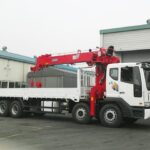 Xe Tải Daewoo 4 Chân 11T5 Gắn Cẩu CSM 10 Tấn CSS300