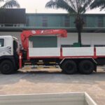 Xe Tải Daewoo HU6AA Gắn Cẩu Unic URV550 13T8