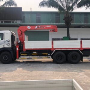 Xe Tải Daewoo HU6AA Gắn Cẩu Unic URV550 13T8