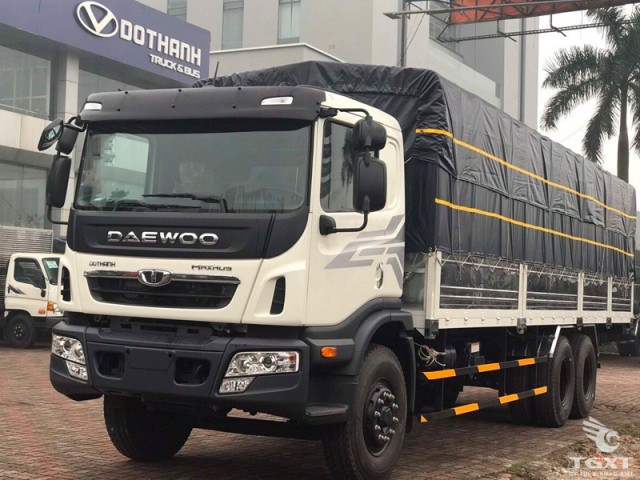Xe Tải Daewoo HU8AA Thùng Mui Bạt 15 Tấn - Ảnh 2