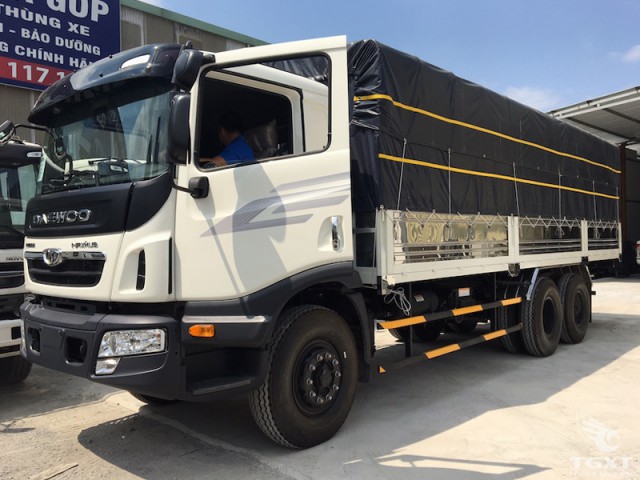 Xe Tải Daewoo HU8AA Thùng Mui Bạt 15 Tấn - Ảnh 3