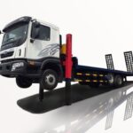 Xe Tải Daewoo Prima 12T5 Nâng Đầu Chở Máy Chuyên Dùng