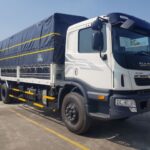 Xe Tải Daewoo Prima KC6C1 3 Trục Rút Thùng Bạt 14 Tấn