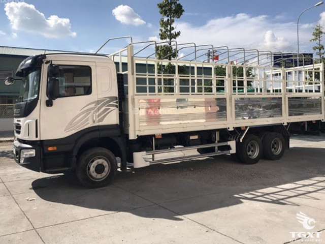 Xe Tải Daewoo Prima KC6C1 3 Trục Rút Thùng Bạt 14 Tấn - Ảnh 4