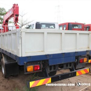 Alternative view of Xe Tải Daewoo 3 Chân 12 Tấn Gắn Cẩu CSM 5 Tấn 4 Khúc CSS094